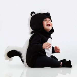 Pottery Barn toddler skunk costume 2t-3t